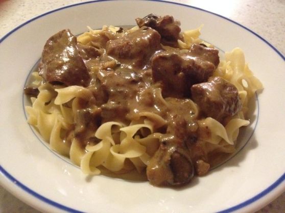 Beef Stroganoff