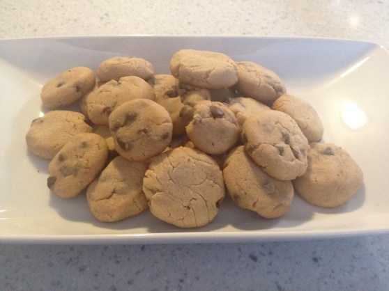 chocolate chip cream cheese cookie