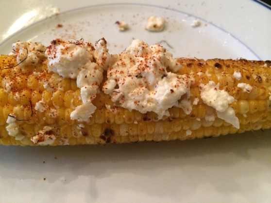 Grilled cajun corn