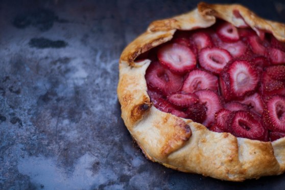 Damndelish Strawberry Galette