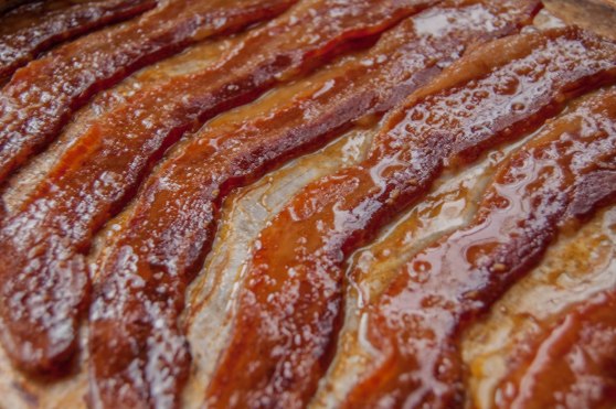 Maple beer glazed bacon_damndelish