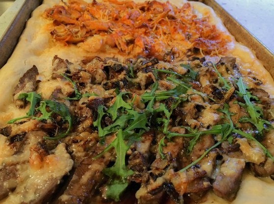 Steak Pizza_damndelish